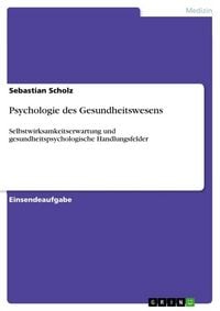 Produktbild: Psychologie des Gesundheitswesens