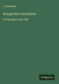 Produktbild: Biologisches Centralblatt