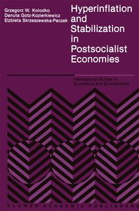 Produktbild: Hyperinflation and Stabilization in Postsocialist Economies
