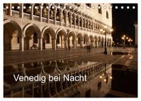Produktbild: Venedig bei Nacht (Tischkalender 2027 DIN A5 quer), CALVENDO Monatskalender