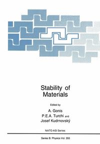 Produktbild: Stability of Materials