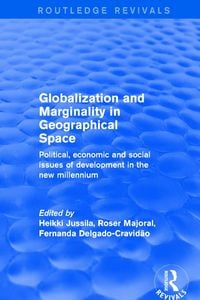 Produktbild: Globalization and Marginality in Geographical Space