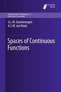Produktbild: Spaces of Continuous Functions