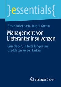 Produktbild: Management von Lieferanteninsolvenzen