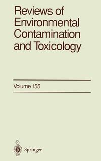 Produktbild: Reviews of Environmental Contamination and Toxicology 155