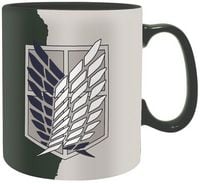 Produktbild: ATTACK ON TITAN - Mug - 460 ml - Emblem S4 - cardboard box