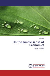 Produktbild: On the simple sense of Economics