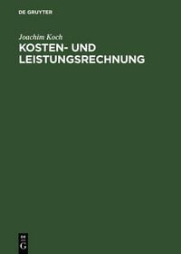 Produktbild: Kosten- und Leistungsrechnung