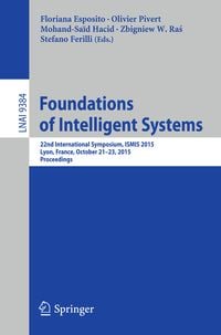 Produktbild: Foundations of Intelligent Systems
