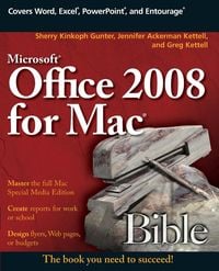 Produktbild: Microsoft Office 2008 for Mac Bible