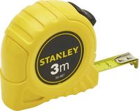 Produktbild: Taschenrollbandma&szlig; L.3m B.12,7mm mm/cm EG II Ku.G&uuml;rtelclip STANLEY