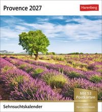 Produktbild: Provence Sehnsuchtskalender 2027 - Wochenkalender mit 53 Postkarten