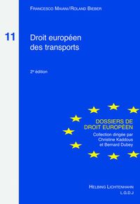 Produktbild: Droit européen des transports