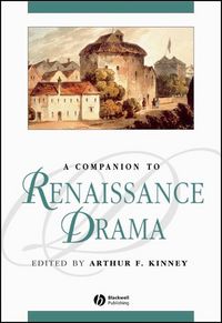 Produktbild: A Companion to Renaissance Drama
