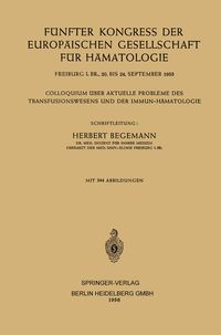 Produktbild: F&uuml;nfter Kongress der Europ&auml;ischen Gesellschaft f&uuml;r H&auml;matologie