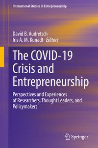 Produktbild: The COVID-19 Crisis and Entrepreneurship