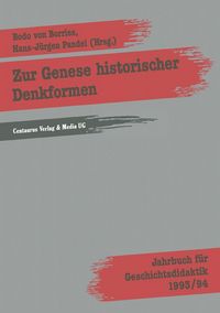Produktbild: Zur Genese historischer Denkformen
