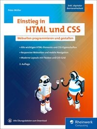 Produktbild: Einstieg in HTML und CSS