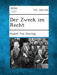 Produktbild: Der Zweck Im Recht, Volume I