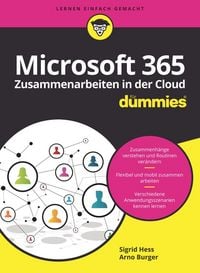 Produktbild: Microsoft 365 - Zusammenarbeiten in der Cloud f&uuml;r Dummies