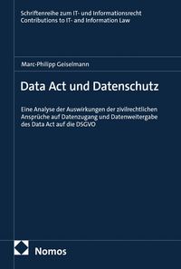 Produktbild: Data Act und Datenschutz