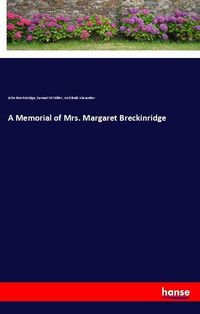 Produktbild: A Memorial of Mrs. Margaret Breckinridge