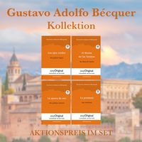 Produktbild: Gustavo Adolfo B&eacute;cquer Kollektion (B&uuml;cher + 4 Audio-CDs) - Lesemethode von Ilya Frank