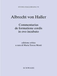 Produktbild: Studia Halleriana / Commentarius de formatione cordis in ovo incubato