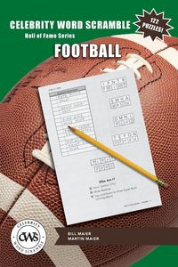 Produktbild: Celebrity Word Scramble Hall of Fame Series Football