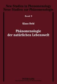 Produktbild: Ph&auml;nomenologie der nat&uuml;rlichen Lebenswelt