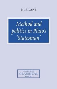 Produktbild: Method and Politics in Plato's Statesman