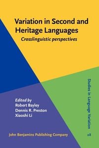 Produktbild: Variation in Second and Heritage Languages