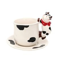 Bild vom Artikel Neuetischkultur Tasse mit Unterteller Kuh vom Autor 