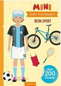 Produktbild: Mini-Sticker-Anziehpuppen &ndash; Beim Sport