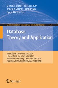 Produktbild: Database Theory and Application