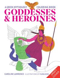 Produktbild: Goddesses and Heroines: A Greek Mythology Coloring Book