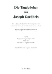 Produktbild: Juni 1931 - September 1932