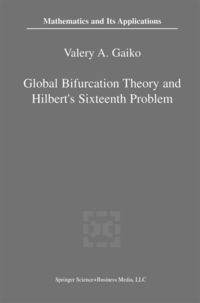 Produktbild: Global Bifurcation Theory and Hilbert&rsquo;s Sixteenth Problem