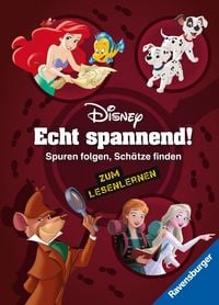 Produktbild: Disney - Echt spannend! Spuren folgen, Sch&auml;tze finden - zum Lesenlernen