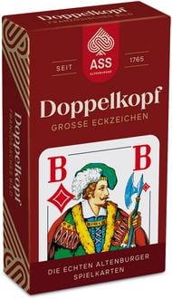 Produktbild: Doppelkopf gro&szlig;e Eckzeichen franz&ouml;sisches Bild NEU