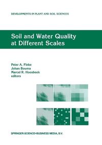 Produktbild: Soil and Water Quality at Different Scales