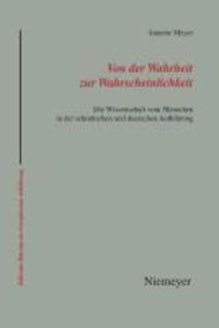 Produktbild: Von der Wahrheit zur Wahrscheinlichkeit