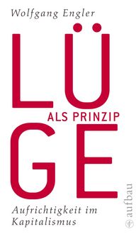Produktbild: L&uuml;ge als Prinzip