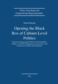 Produktbild: Opening the Black Box of Cabinet-Level Politics