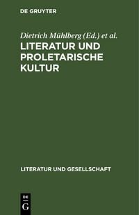 Produktbild: Literatur und proletarische Kultur