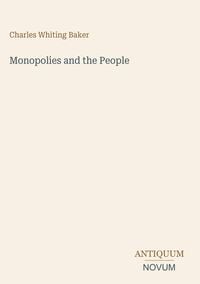 Produktbild: Monopolies and the People