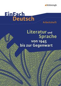 Produktbild: EinFach Deutsch - Unterrichtsmodelle und Arbeitshefte