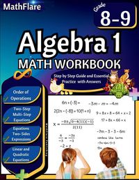 Produktbild: Algebra 1 Workbook 8th and 9th Grade