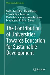 Produktbild: The Contribution of Universities Towards Education for Sustainable Development