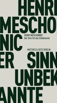 Produktbild: Der Sinn f&uuml;r das Unbekannte